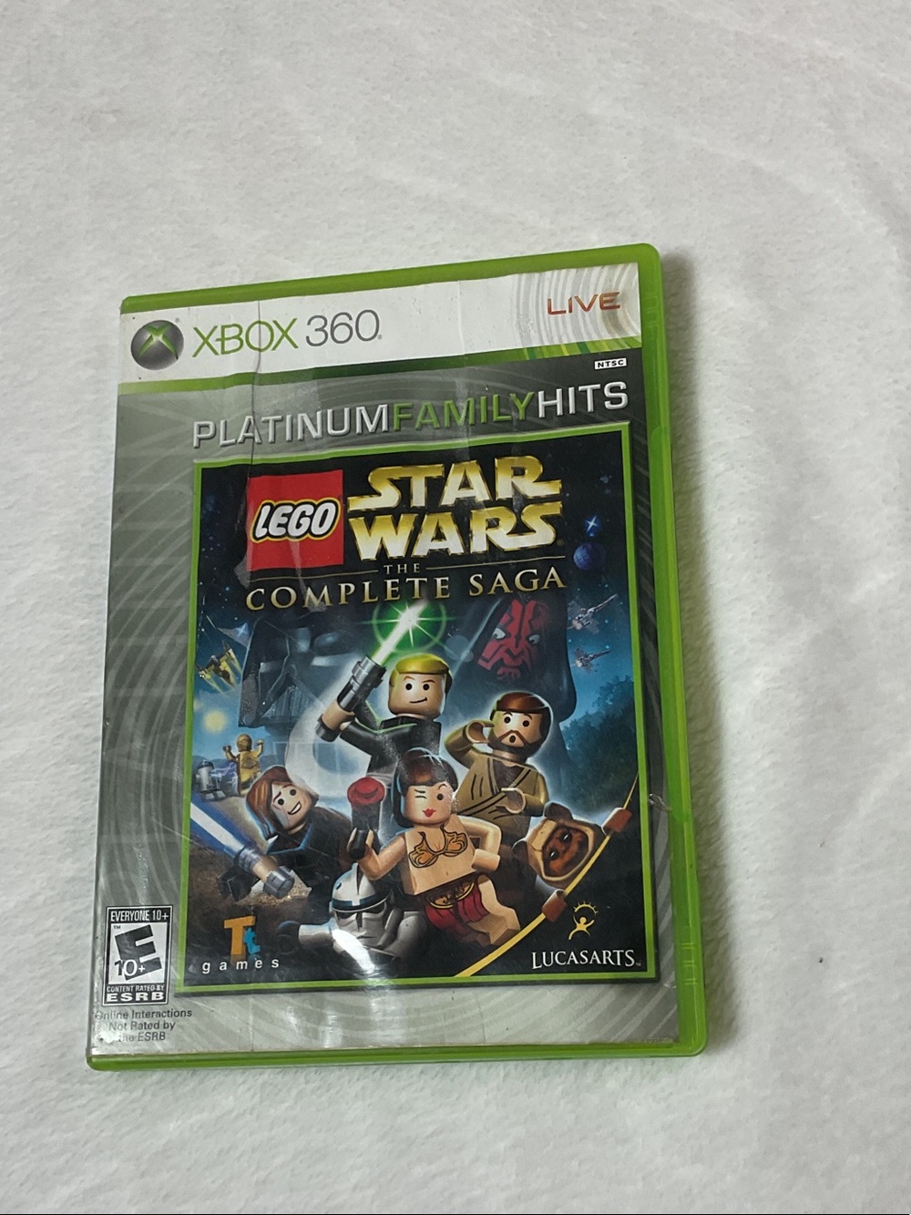 LEGO Star Wars: The Complete Saga (Xbox 360) - Green Case